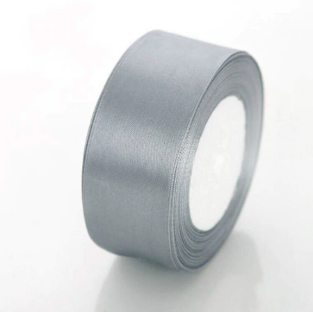 Buy gray-59 Satin Ribbon - 25mm