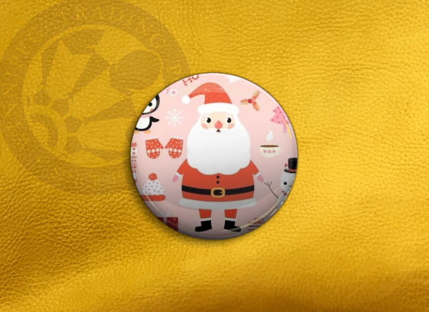 ECAB WT Santa Claus Pink BG