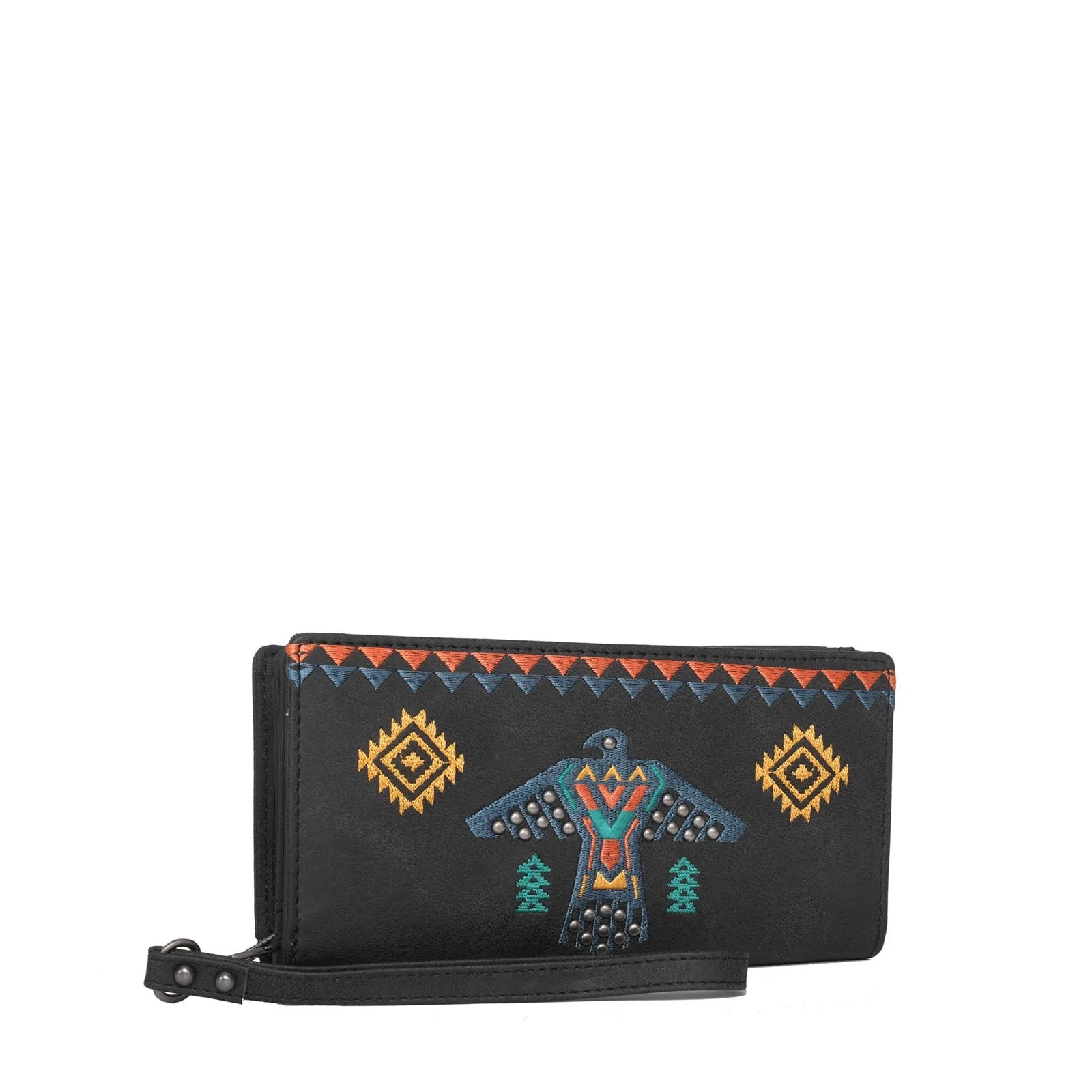 Wrangler by Montana West - Fringe Wallet - Thunderbird