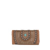 Montana West Vintage Floral Embossed Wallet
